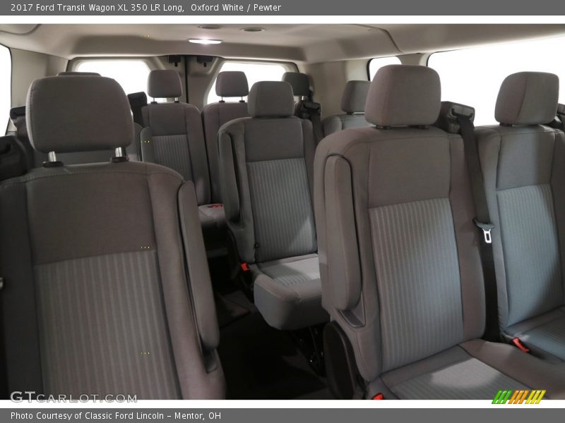 Oxford White / Pewter 2017 Ford Transit Wagon XL 350 LR Long