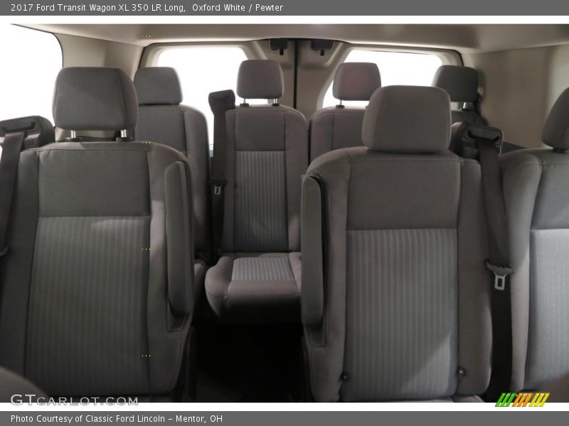 Oxford White / Pewter 2017 Ford Transit Wagon XL 350 LR Long