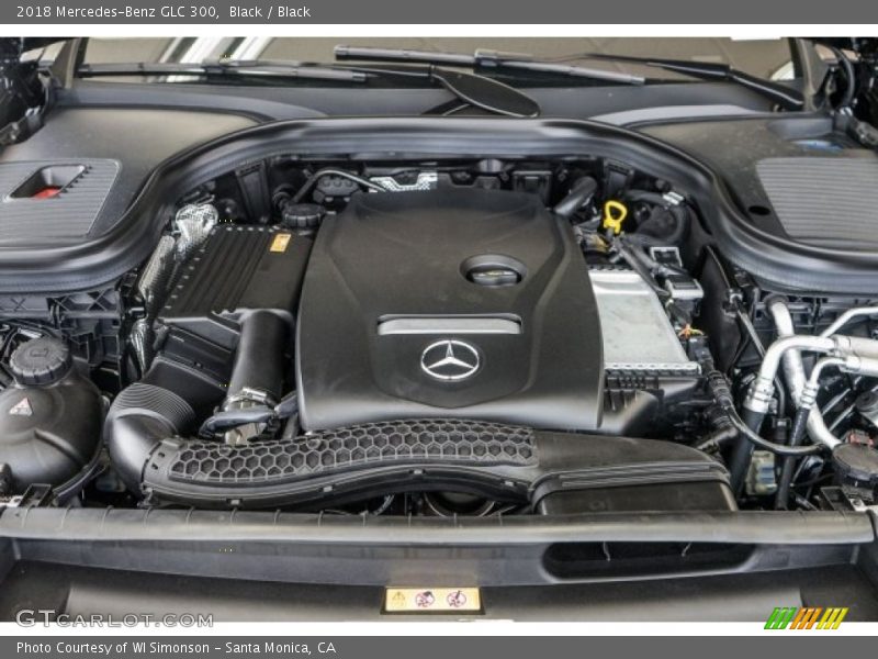 Black / Black 2018 Mercedes-Benz GLC 300