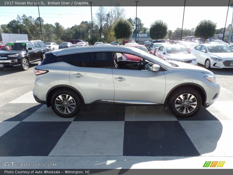Brilliant Silver / Graphite 2017 Nissan Murano SL