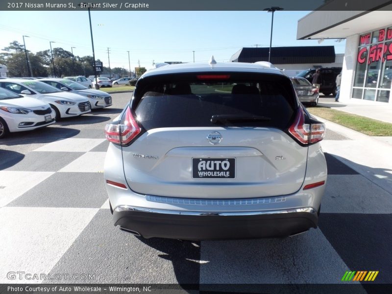 Brilliant Silver / Graphite 2017 Nissan Murano SL