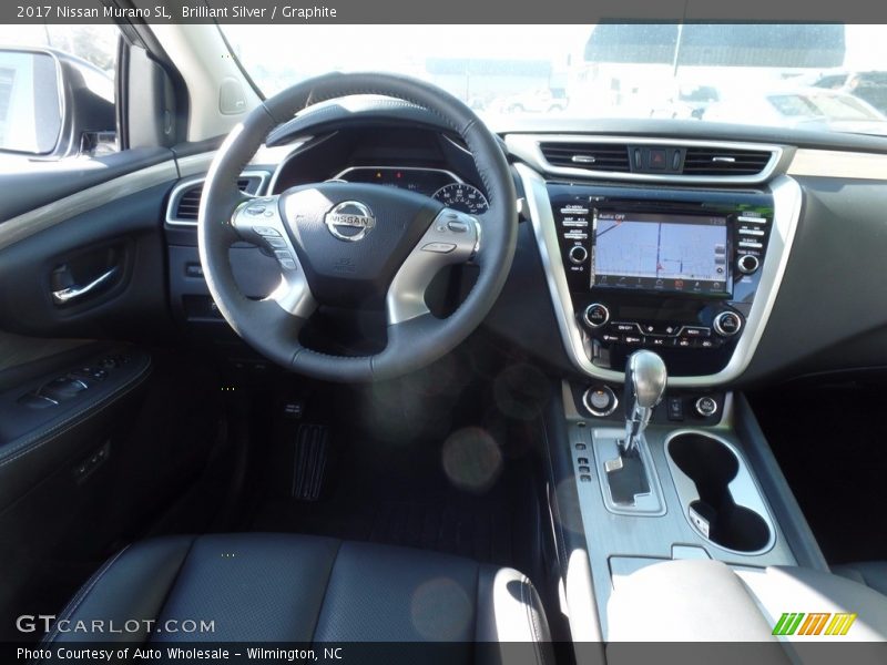 Brilliant Silver / Graphite 2017 Nissan Murano SL