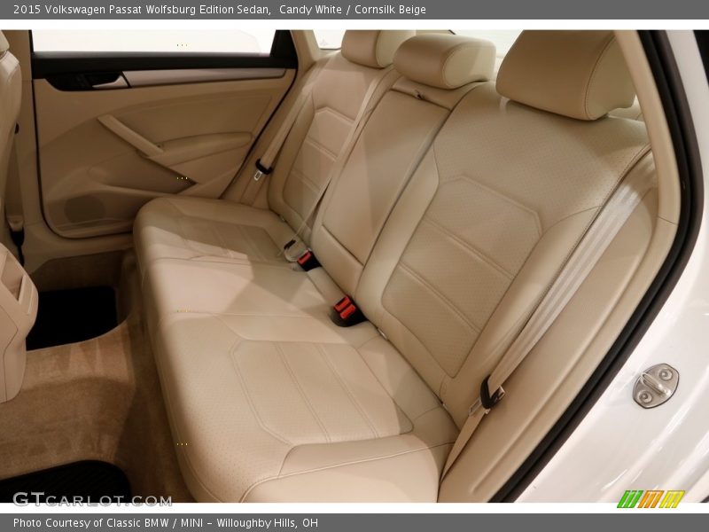 Candy White / Cornsilk Beige 2015 Volkswagen Passat Wolfsburg Edition Sedan
