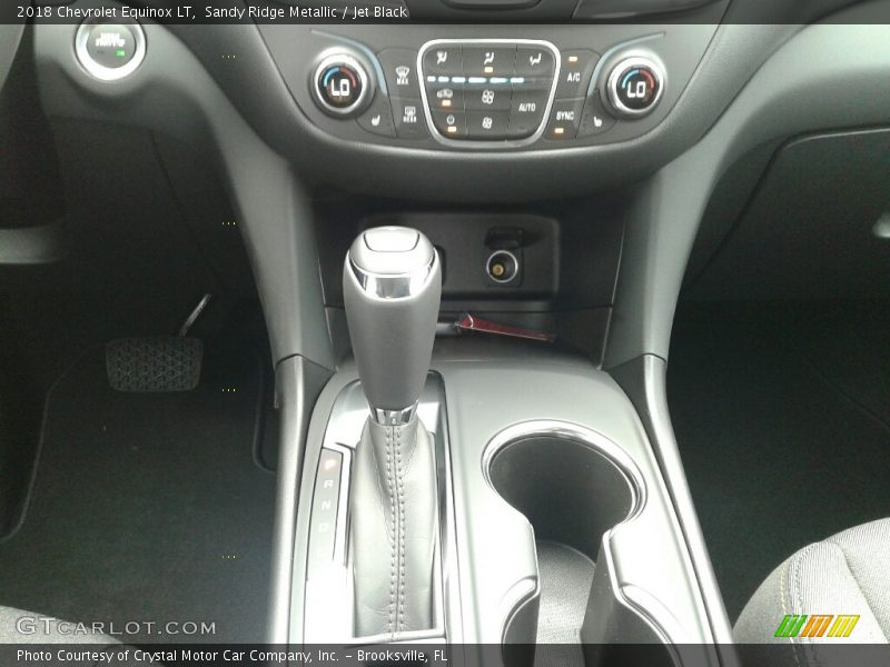 Sandy Ridge Metallic / Jet Black 2018 Chevrolet Equinox LT