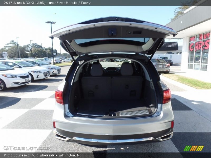 Lunar Silver Metallic / Ebony 2017 Acura MDX SH-AWD