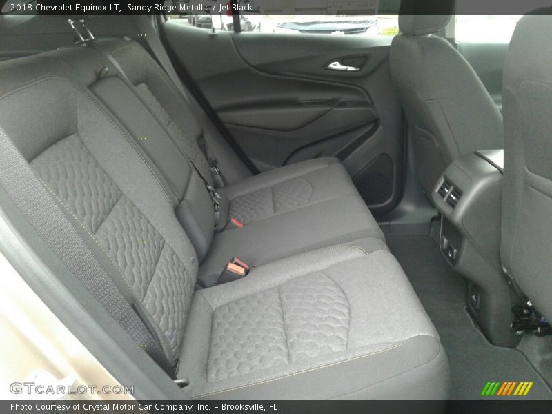 Sandy Ridge Metallic / Jet Black 2018 Chevrolet Equinox LT