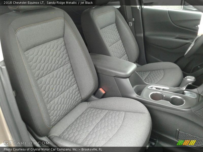 Sandy Ridge Metallic / Jet Black 2018 Chevrolet Equinox LT