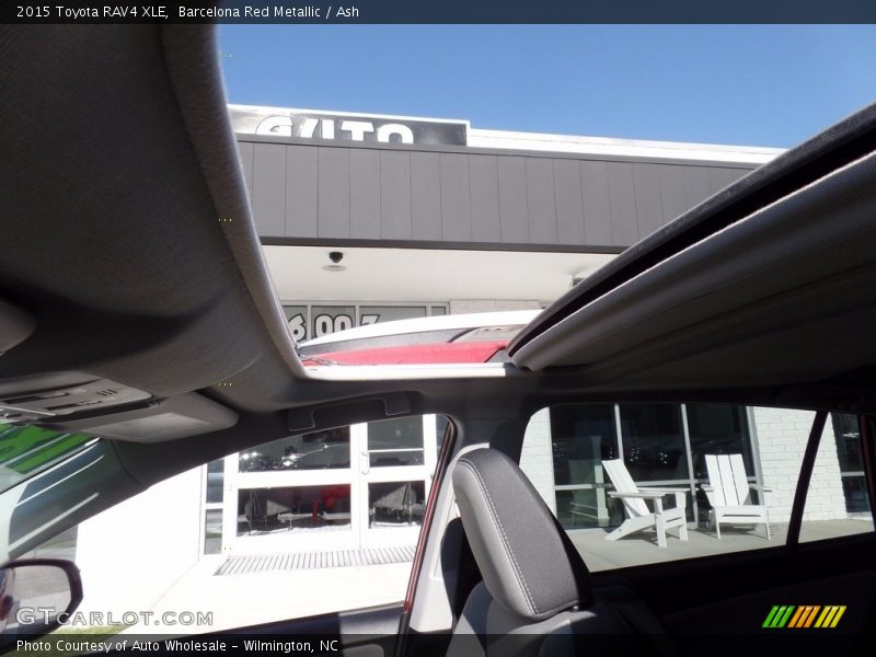 Barcelona Red Metallic / Ash 2015 Toyota RAV4 XLE
