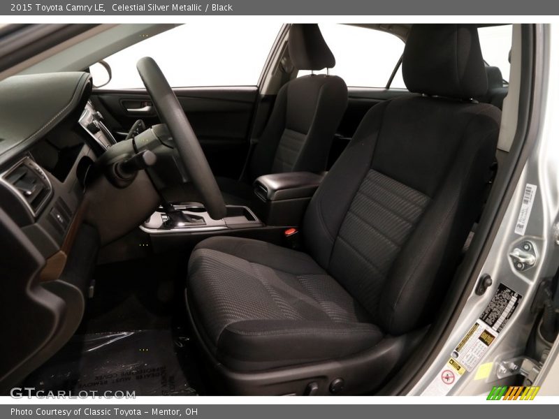 Celestial Silver Metallic / Black 2015 Toyota Camry LE