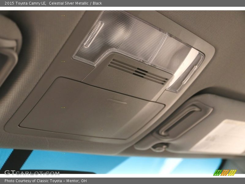 Celestial Silver Metallic / Black 2015 Toyota Camry LE