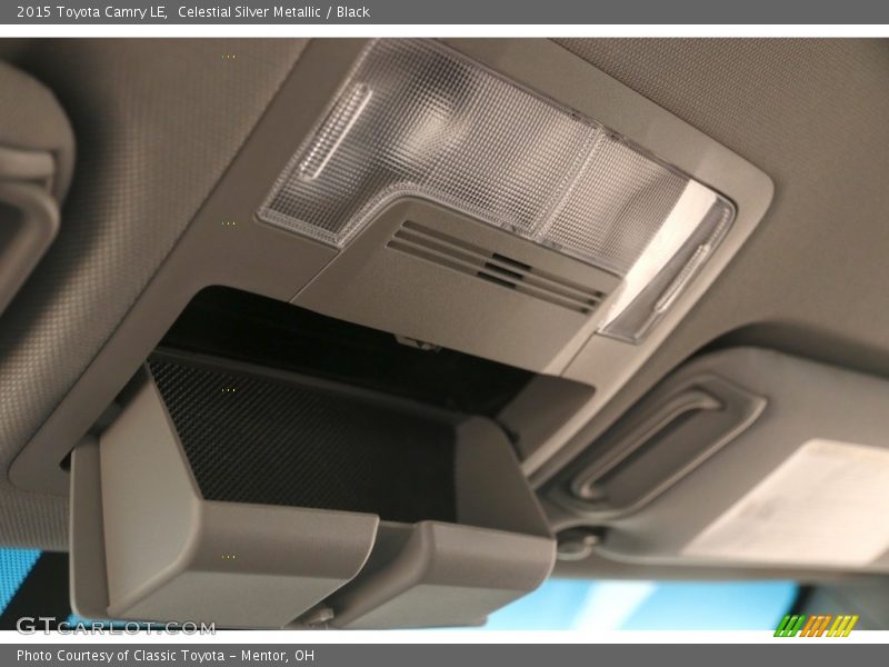 Celestial Silver Metallic / Black 2015 Toyota Camry LE