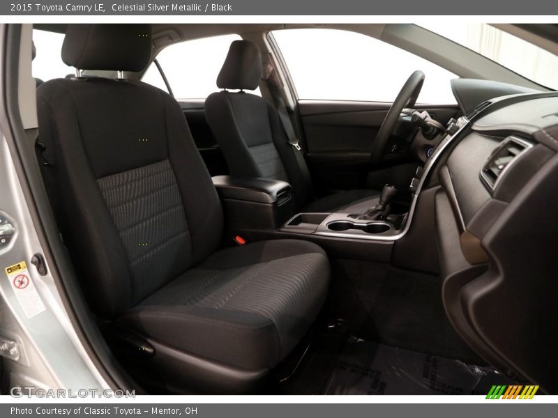 Celestial Silver Metallic / Black 2015 Toyota Camry LE