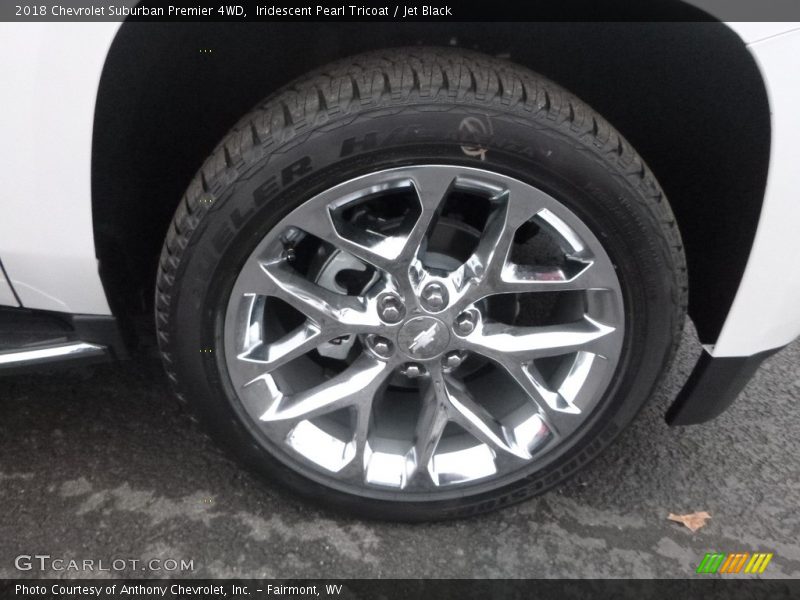 Iridescent Pearl Tricoat / Jet Black 2018 Chevrolet Suburban Premier 4WD