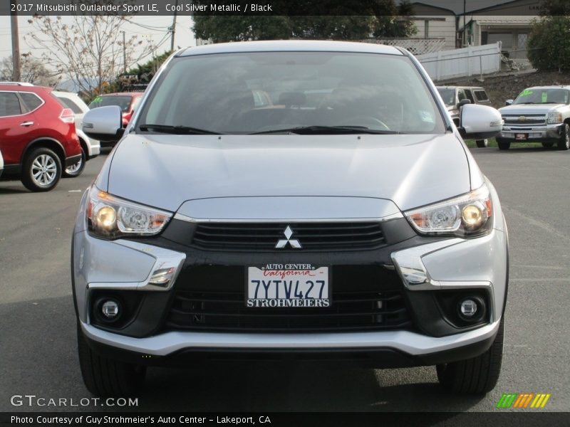 Cool Silver Metallic / Black 2017 Mitsubishi Outlander Sport LE