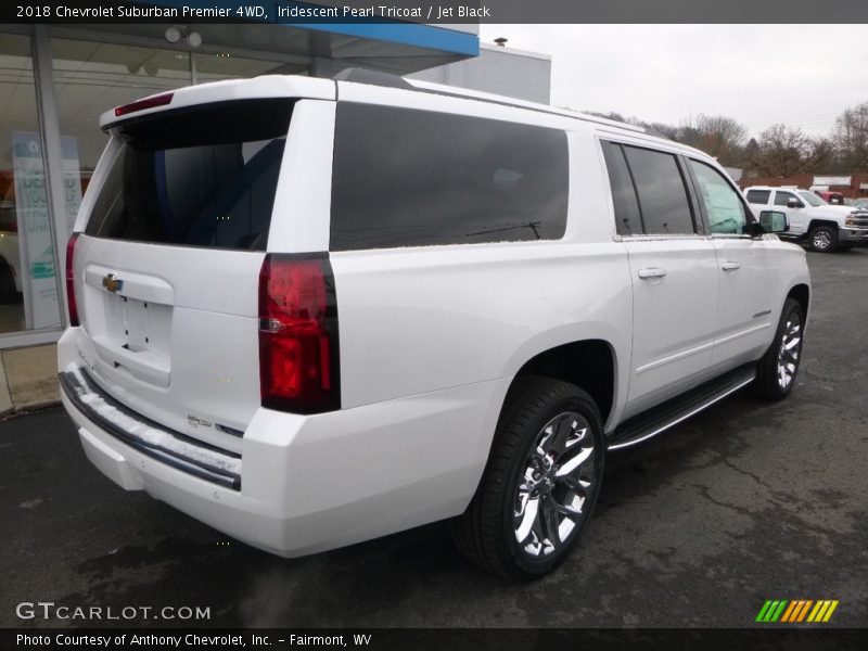 Iridescent Pearl Tricoat / Jet Black 2018 Chevrolet Suburban Premier 4WD