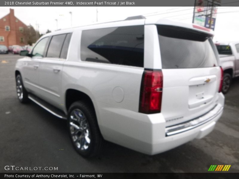 Iridescent Pearl Tricoat / Jet Black 2018 Chevrolet Suburban Premier 4WD