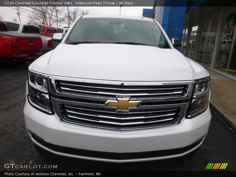 Iridescent Pearl Tricoat / Jet Black 2018 Chevrolet Suburban Premier 4WD
