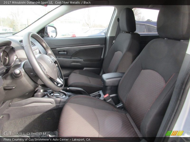  2017 Outlander Sport LE Black Interior