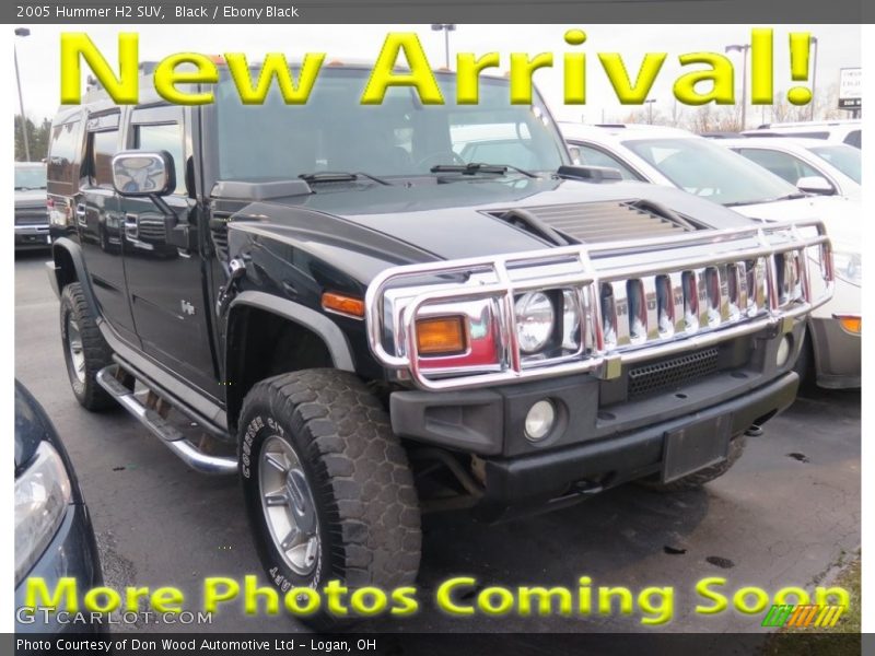 Black / Ebony Black 2005 Hummer H2 SUV