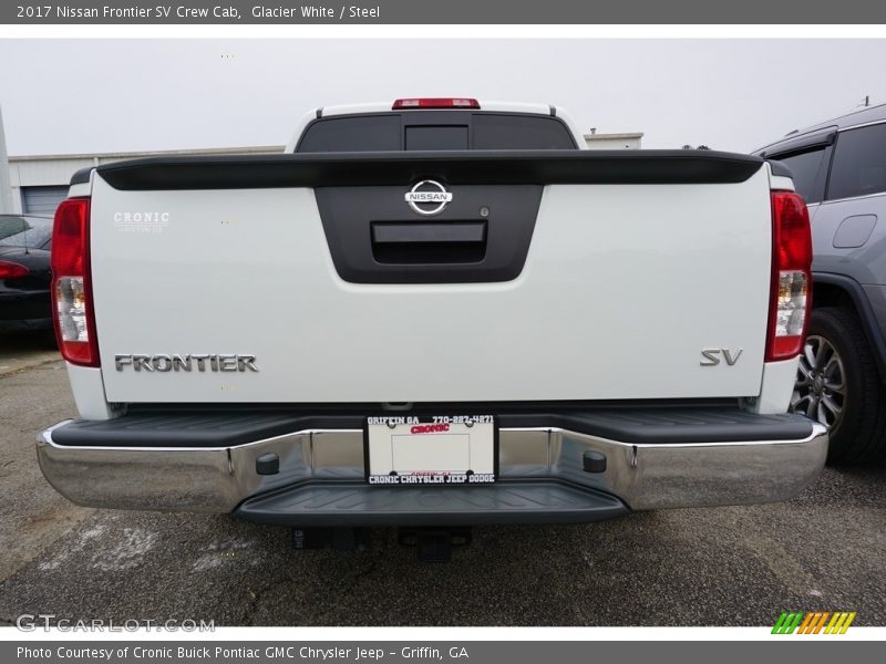 Glacier White / Steel 2017 Nissan Frontier SV Crew Cab