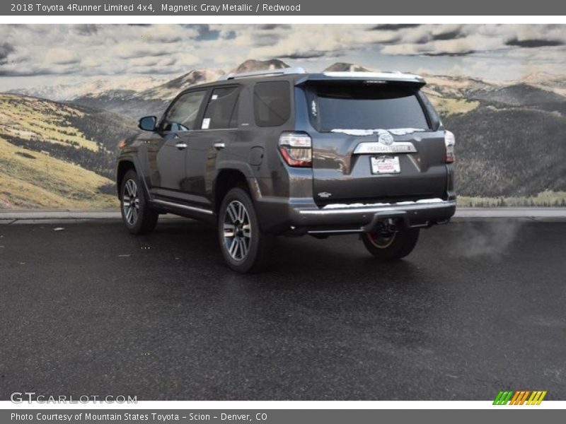 Magnetic Gray Metallic / Redwood 2018 Toyota 4Runner Limited 4x4