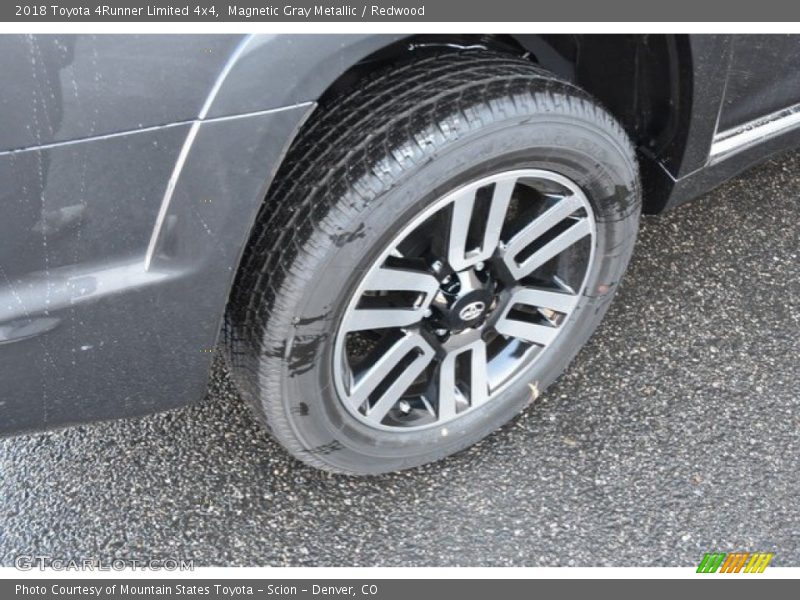 Magnetic Gray Metallic / Redwood 2018 Toyota 4Runner Limited 4x4