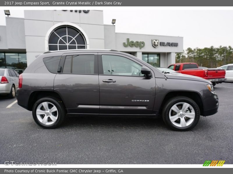 Granite Crystal Metallic / Dark Slate Gray 2017 Jeep Compass Sport