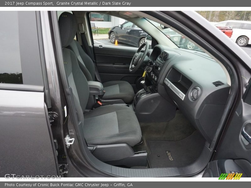 Granite Crystal Metallic / Dark Slate Gray 2017 Jeep Compass Sport