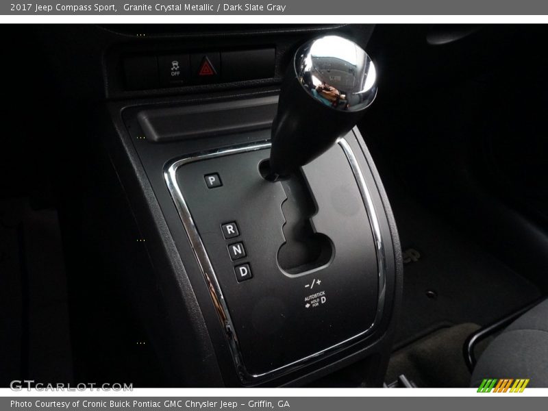 Granite Crystal Metallic / Dark Slate Gray 2017 Jeep Compass Sport