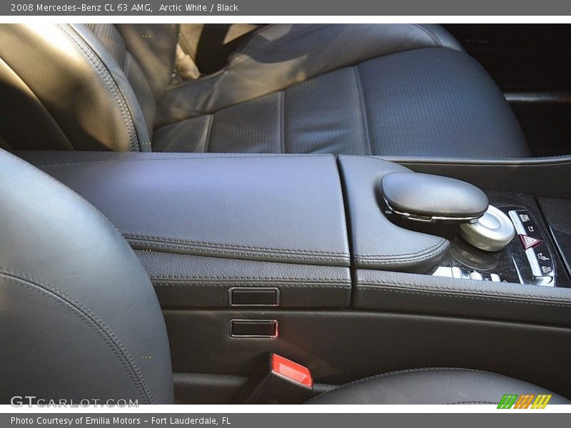 Arctic White / Black 2008 Mercedes-Benz CL 63 AMG