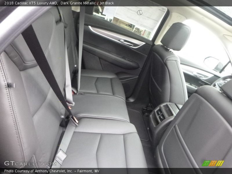 Dark Granite Metallic / Jet Black 2018 Cadillac XT5 Luxury AWD