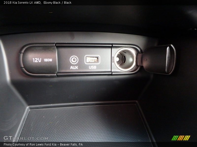 Ebony Black / Black 2018 Kia Sorento LX AWD