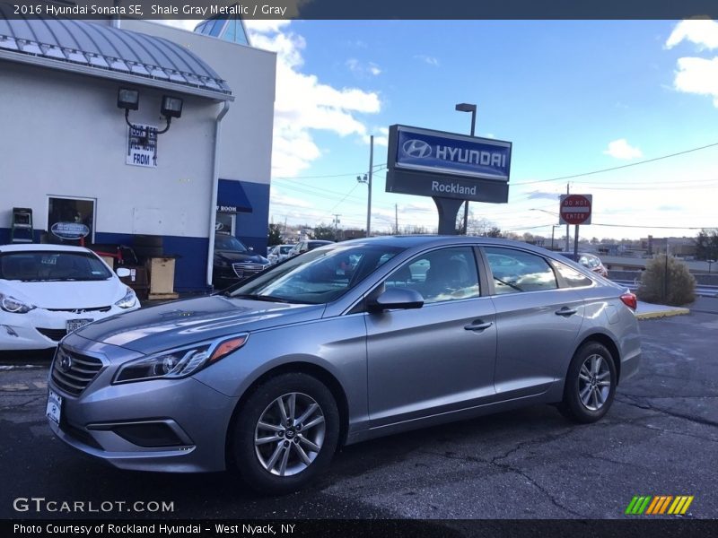 Shale Gray Metallic / Gray 2016 Hyundai Sonata SE