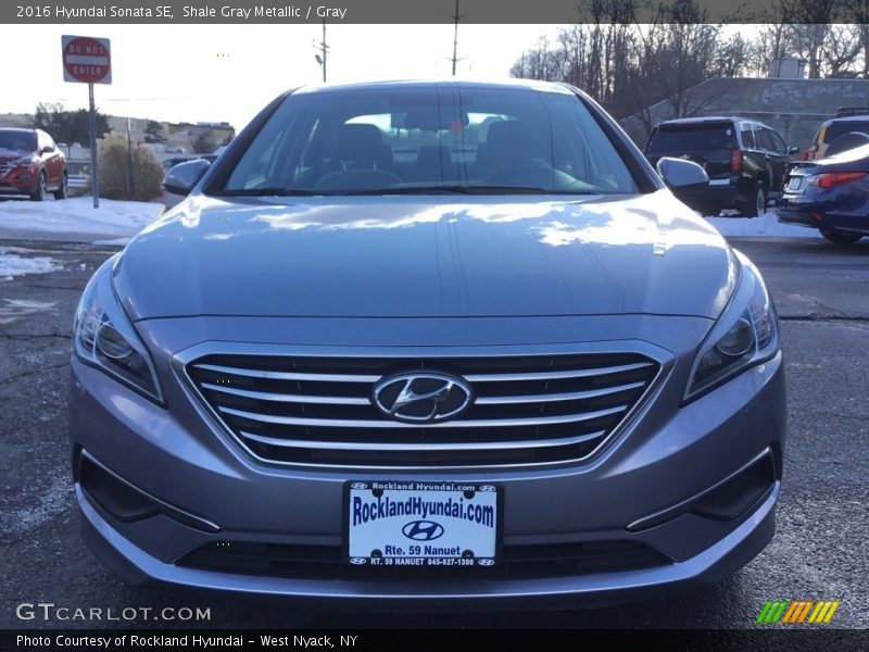 Shale Gray Metallic / Gray 2016 Hyundai Sonata SE