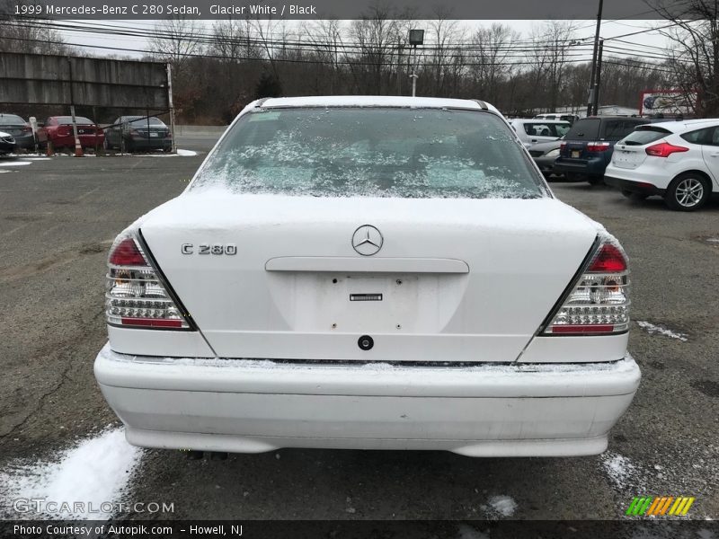 Glacier White / Black 1999 Mercedes-Benz C 280 Sedan
