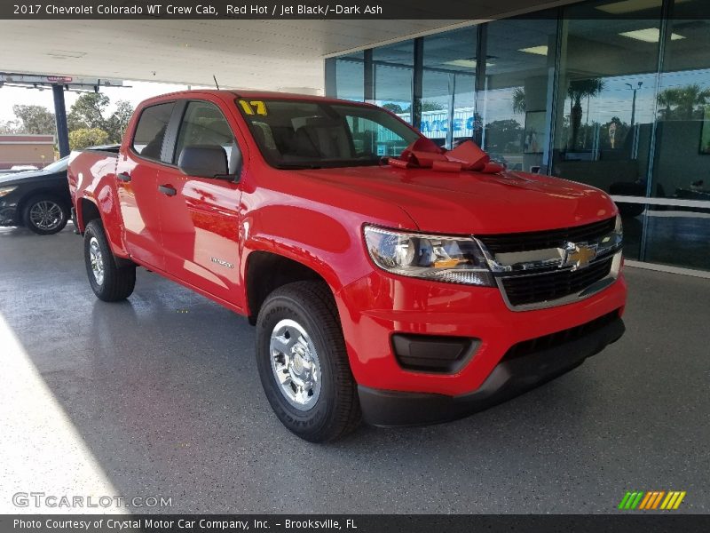 2017 Colorado WT Crew Cab Red Hot
