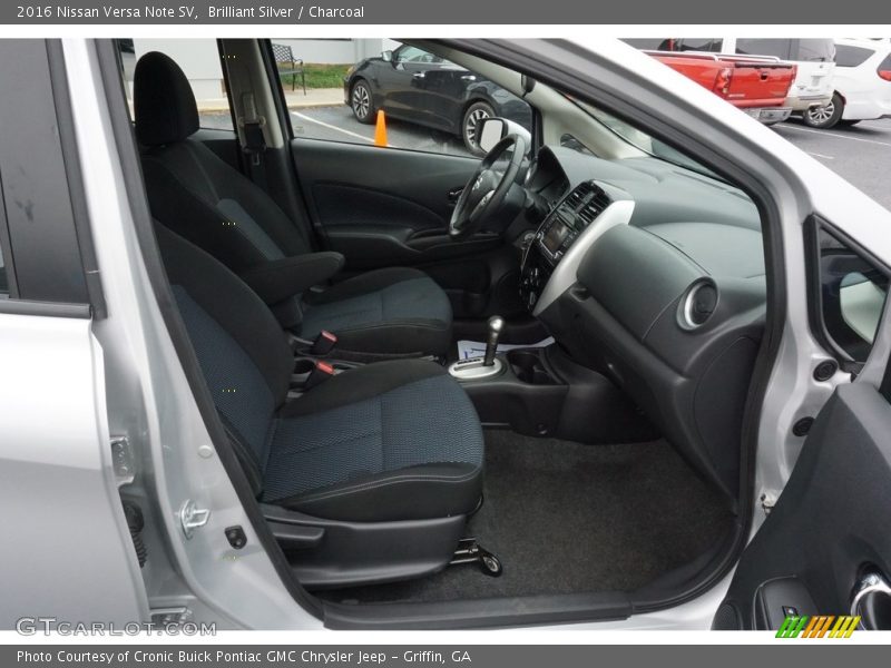 Brilliant Silver / Charcoal 2016 Nissan Versa Note SV