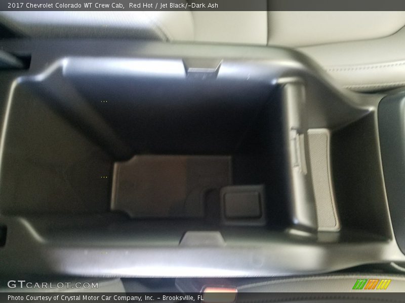 Red Hot / Jet Black/­Dark Ash 2017 Chevrolet Colorado WT Crew Cab