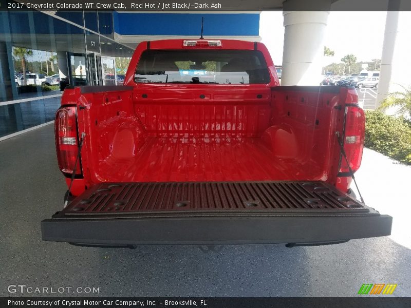 Red Hot / Jet Black/­Dark Ash 2017 Chevrolet Colorado WT Crew Cab