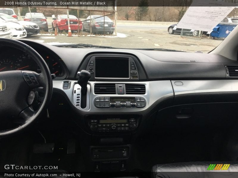 Ocean Mist Metallic / Black 2008 Honda Odyssey Touring