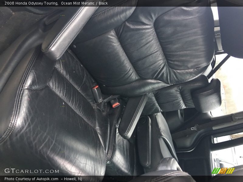 Ocean Mist Metallic / Black 2008 Honda Odyssey Touring