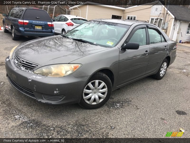 Phantom Gray Pearl / Stone Gray 2006 Toyota Camry LE