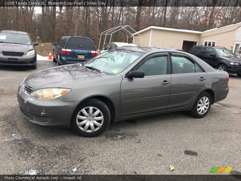 Phantom Gray Pearl / Stone Gray 2006 Toyota Camry LE