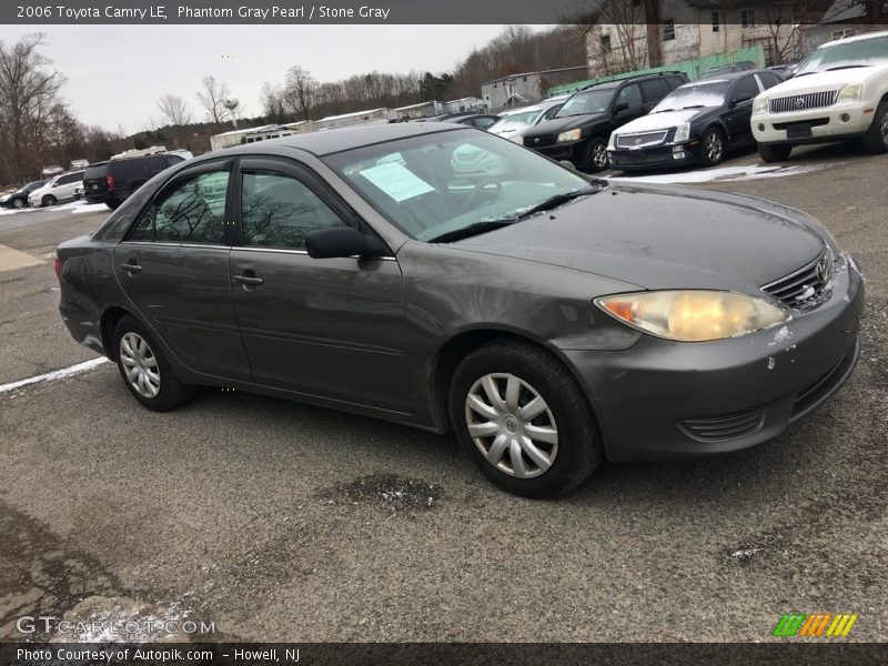 Phantom Gray Pearl / Stone Gray 2006 Toyota Camry LE