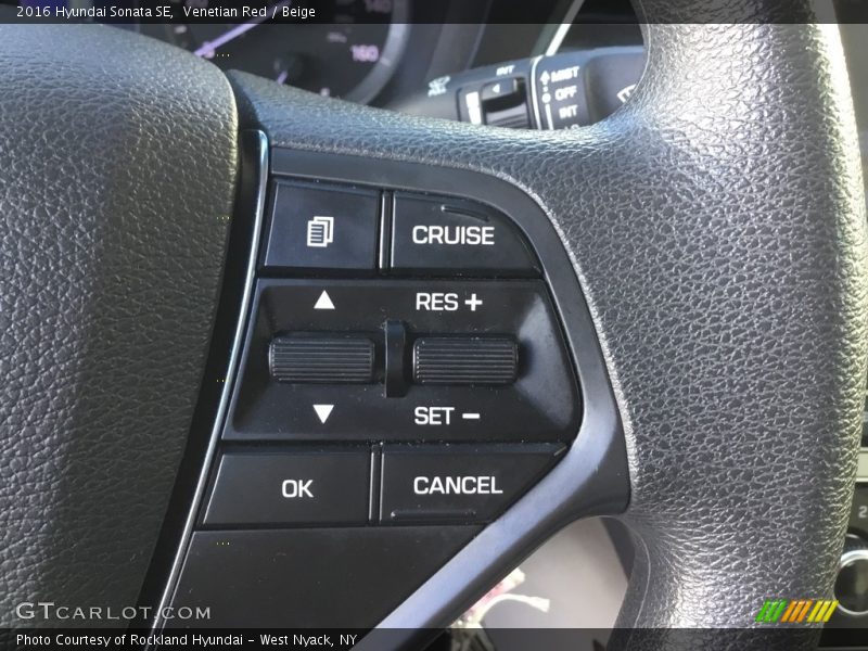 Venetian Red / Beige 2016 Hyundai Sonata SE