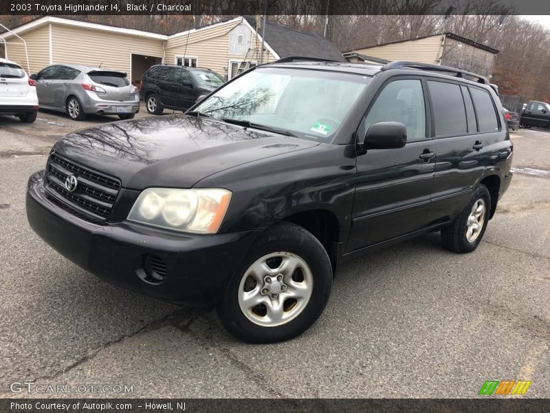 Black / Charcoal 2003 Toyota Highlander I4