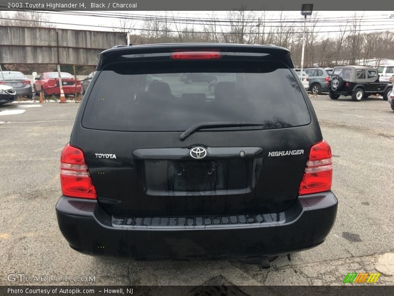 Black / Charcoal 2003 Toyota Highlander I4