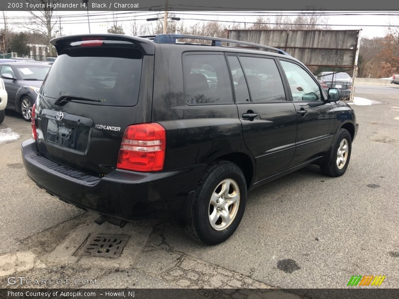 Black / Charcoal 2003 Toyota Highlander I4