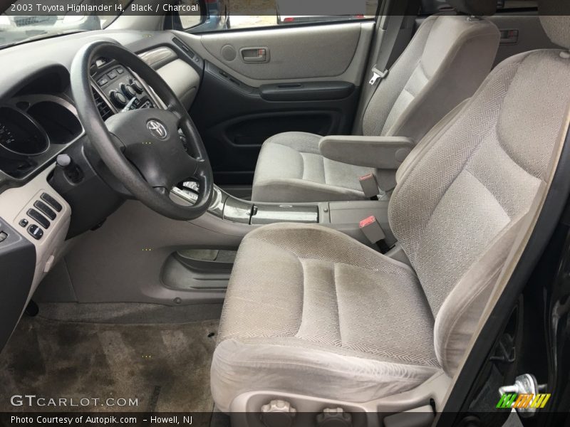Black / Charcoal 2003 Toyota Highlander I4