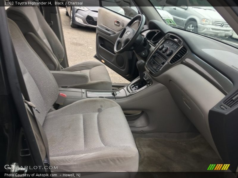 Black / Charcoal 2003 Toyota Highlander I4